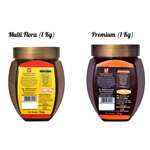 Orchard Honey Combo Pack (Multi Flora+Premium) 100 Percent Pure and Natural (2 x 1 Kg)